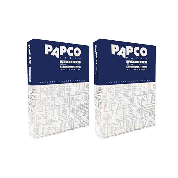 کاغذ A4 پاپکو مدل اپتیموم بسته 1000 عددی